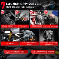 Herramienta de Diagnóstico Multisistema LAUNCH CRP123I V2.0 para Todos los Autos, Escáner OBD2 EOBD Creader Elite, Software Gratuito de por Vida