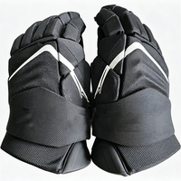 Gants de hockey sur glace professionnels, légers avec une coupe confortable et un poignet flexible
