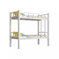Lit superposé en métal OEM personnalisable, lit double en acier pour projets de mobilier à grande échelle