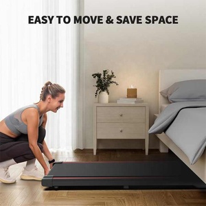 <span class=keywords><strong>2</strong></span> in 1 책상 아래 워킹 패드 트레드밀 전기 컴팩트 공간 절약형 트레드밀 가정용 사무실용 화면 포함 - Product Image 6