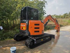 รถขุดฮิตาชิ ZX55U มือสอง 5 ตัน พร้อมมอเตอร์ ความจุบุ้งกี๋ 1.15 ลูกบาศก์เมตร กำลัง 41.4 กิโลวัตต์ ใช้งานมาแล้ว 2000 ชั่วโมง นำเข้าจากญี่ปุ่นแท้ - Product Image 2