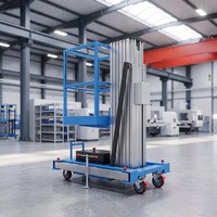 Direkt vom Hersteller: Hydraulische Hebebühne, Kleine Elektrische Hubplattform, Hydraulischer Einpfosten-Lift für Innenraum-Wartungsarbeiten
