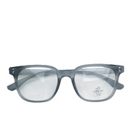 Monture de lunettes carrée en acétate polyvalente Confortable et stable sans maquillage Transparent Gris Blanc Vert-Plusieurs couleurs disponibles