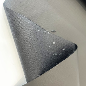 100% Blackout 300D Ripstop Oxford tela para tienda al aire libre persiana enrollable cortinas tejido patrón liso revestimiento - Product Image 5