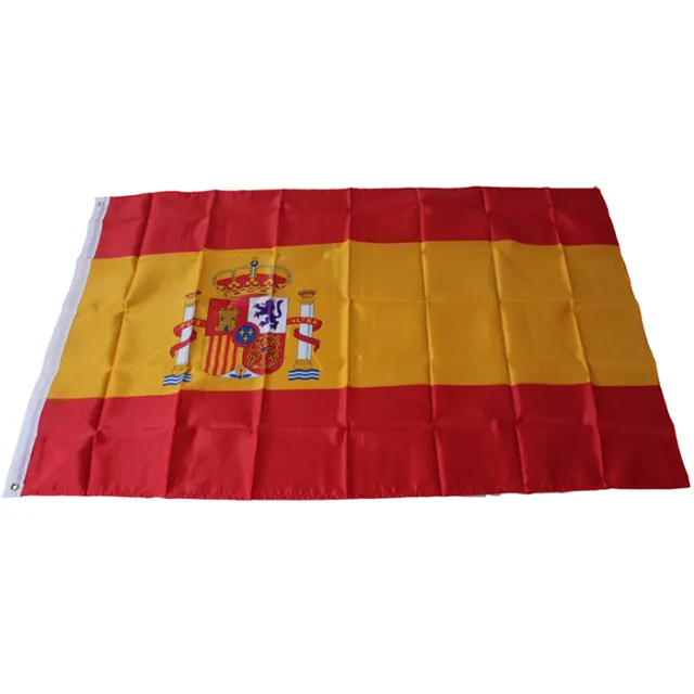 Açık ülke Spanien Fag baskılı İspanyol 3x5 İspanya bayrakları