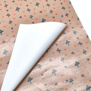 Décoration personnalisée ornement d'<span class=keywords><strong>arbre</strong></span> de Noël boîte <span class=keywords><strong>à</strong></span> <span class=keywords><strong>mouchoirs</strong></span> ensemble de rouleaux de feuilles de papier d'emballage vente en gros en vrac - Product Image 3