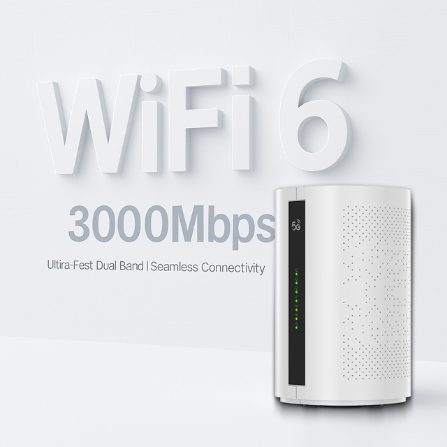 Industrial-Grade 5G Enterprise Router MT7981B WiFi6 AX3000 5G CPE 5g Wifi Router with Sim Card Slot Modem 5G Sim Card Router