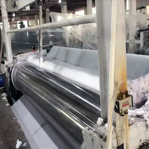 Foam impregnated interlining production line