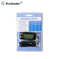 Nouveau tachymètre numérique à essence Runleader pour ATV, moto, jet ski, motoneige, quad, moto tout-terrain, marine, MX Racing