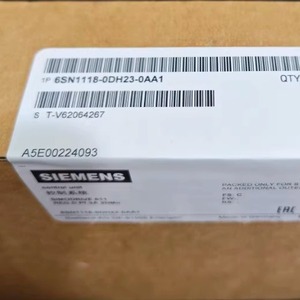 Controlador CNC Siemens 6SN1118-0NJ01-0AA1, Componente Extraíble Ajustable de 2 Ejes para Uso Industrial - Product Image 1