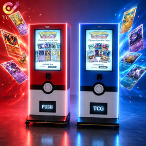 Distributeur automatique intelligent <span class=keywords><strong>de</strong></span> cartes à collectionner Pokémon avec écran tactile 32 pouces pour la vente <span class=keywords><strong>de</strong></span> paquets et boîtes <span class=keywords><strong>de</strong></span> cartes <span class=keywords><strong>de</strong></span> collection - Product Image 1