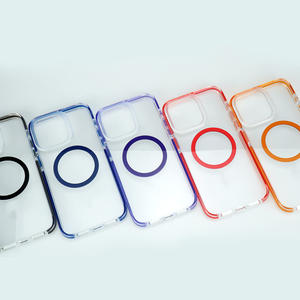 Funda magnética dorada (PC) de dos colores para <span class=keywords><strong>iPhone</strong></span> 11-15 para <span class=keywords><strong>iPhone</strong></span> 15 <span class=keywords><strong>pro</strong></span> <span class=keywords><strong>Mac</strong></span> funda para <span class=keywords><strong>iPhone</strong></span> 11 12 13 <span class=keywords><strong>14</strong></span> 15 funda transparente - Product Image 6