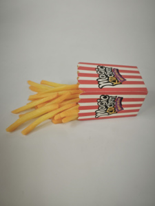 Scatole Personalizzate per <span class=keywords><strong>Popcorn</strong></span> Mini, Riciclabili, in Carta Artistica Pieghevole di Grado Alimentare con Lamina Dorata - Product Image 2