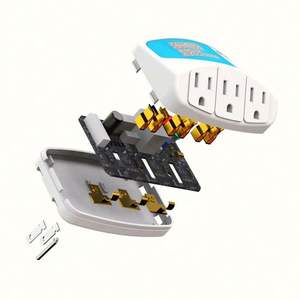 Protector de Voltaje de Alta Calidad con 3 Tomas de Corriente de 120V, Estilo Americano, para Refrigerador Doméstico - Product Image 3