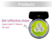 Feu de signalisation solaire magnétique OWLEYE SWL5 à 5 LED, clignotement puissant, pour camion, PC/ABS, IP66, visibilité 800m, autonomie 120h
