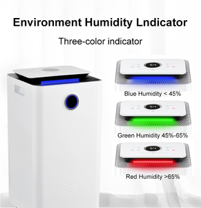 10L/Day Intelligent Smart Silent Mobile Portable Compressor Air Home <b>Dehumidifier</b> With WIF Tuya App and UVC Anion for Basement D - Product Image 4