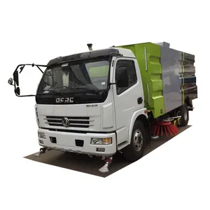 Özelleştirme Mini yol süpürme kamyonu 4x2 sokak temizleme makinesi 100% yeni marka en iyi fiyat