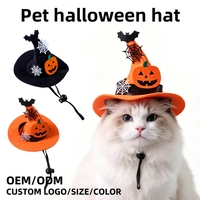 Decoración Navideña, Sombreros para Mascotas de Halloween, Diseño de Calabaza, Telaraña y Murciélago, Accesorios Festivos para Perros y Gatos, Estilo Británico, para Todas las Estaciones