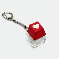 Mini clavier Keycap décompression chaîne amusant Fidget jouet bureau bureau Gadget porte-clés