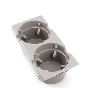 Juego de cajas de almacenamiento para portavasos de coche, para Bmw Serie 3 E46, pila central de plástico gris, multifuncional - Product Image 4