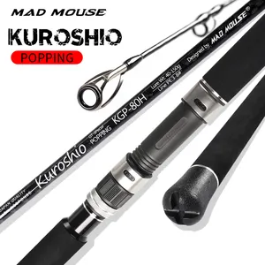 Mad Mouse Popping Hengel Nieuwe Japan Volledige Fuji Onderdelen Cross Carbon Boot Staaf Kuroshio 2.4M 80H 2.64M 88XH 28kgs PE3-10 Oceaan Staaf