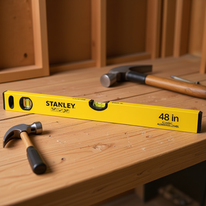 Nivel de burbuja Stanley Classic Level 48 de aluminio para fontanería y carpintería - Product Image 3