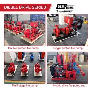 Groupe de pompage incendie à grand débit 100 CV, pompe centrifuge d'urgence à moteur diesel, OEM, acier inoxydable, fer, ISO9001 CE - Product Image 4