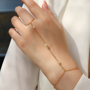 Bracciali da donna Moissanite di lusso con catena gemma bracciale con pietre preziose 925 anello in <span class=keywords><strong>argento</strong></span> e bracciale a maglie - Product Image 4