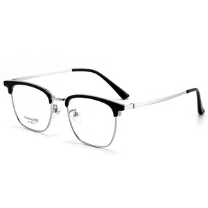 Monturas de Gafas Rectangulares Danyang 277 de Titanio, Montura Completa para Mujer, Lentes de Resina Reemplazables - Product Image 1