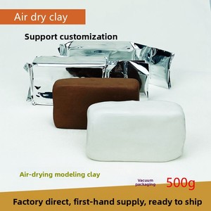 XinyiArt Arcilla de Modelado de Caolín de Secado al Aire Sin Horno, Set de Herramientas, Directo de Fábrica, Arcilla para Moldear Envasada al Vacío, 500g, Arcilla de Secado al Aire - Product Image 1
