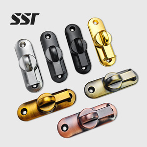 Pestillo de Seguridad de Acero Inoxidable para Puerta Corredera de Granero de Cocina/Baño, con Cierre de 180 Grados, Moderno y Fácil de Instalar - Product Image 1