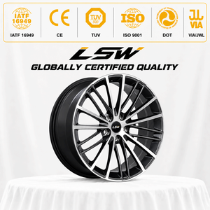 ล้อแม็กซ์ LS8150 6061-T6 อลูมิเนียม ขนาด 15-26 นิ้ว 5 ก้านแบบ Twin Spoke สำหรับ Audi A5 A7 Mercedes ล้อฟอร์จเว้าหลังการขาย - Product Image 3