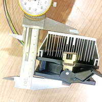 Dissipateur thermique en aluminium à ailettes pour processeur CPU, compatible AM2, AM2+, AM3, AM3+, FM1, FM2, avec ventilateur d'air et radiateur à fond plat 3p 4p