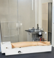 DARHMMY Model lengan perawatan medis, untuk injeksi Venipuncture putar dan Intradermal untuk sains medis