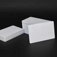 Meilleure Vente Carte Intelligente NFC en PVC Étanche 13,56 MHz, Épaisseur 0,9 mm, Blanche, en Plastique, RFID, pour Carte de Membre, avec Avis Clients