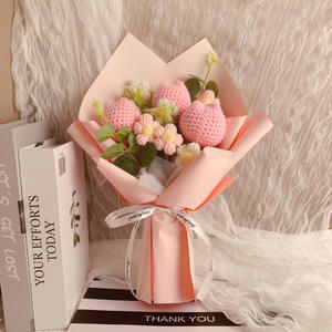 Ramo <span class=keywords><strong>de</strong></span> tulipán <span class=keywords><strong>de</strong></span> <span class=keywords><strong>flores</strong></span> <span class=keywords><strong>de</strong></span> lana <span class=keywords><strong>de</strong></span> simulación con bolsa <span class=keywords><strong>de</strong></span> regalo producto terminado <span class=keywords><strong>de</strong></span> ganchillo a mano Día <span class=keywords><strong>DE</strong></span> LA MUJER enviar Regalo <span class=keywords><strong>de</strong></span> Cumpleaños <span class=keywords><strong>de</strong></span> madre - Product Image 4