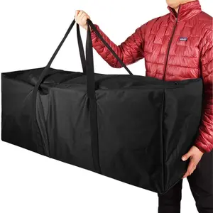 กระเป๋าเก็บของขนาดใหญ่แบบพกพาอเนกประสงค์พับได้พร้อมกระเป๋าเก็บความเย็น
