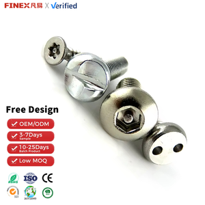 Chống Trộm ISO tiêu chuẩn an ninh vít hình bầu dục đầu phong cách một chiều Vòng ly hợp giấy phép tấm vít Hệ thống đo lường số liệu - Product Image 1