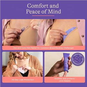 Kit Esencial para Lactancia NZMAN para Madres Primerizas, Set <span class=keywords><strong>de</strong></span> Regalo <span class=keywords><strong>de</strong></span> 77 Piezas con Almohadillas <span class=keywords><strong>de</strong></span> Lactancia, Bolsas para Almacenar Leche Materna - Product Image 3