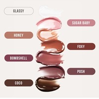 Gloss à lèvres personnalisé avec logo de marque privée, maquillage de luxe, teinte à lèvres longue durée, rouge à lèvres liquide en gros, produits de beauté pour femmes