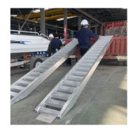 Rampes de chargement en aluminium de qualité supérieure, capacité 6 tonnes, accès direct pour semi-remorques et voitures, rampe pour véhicules