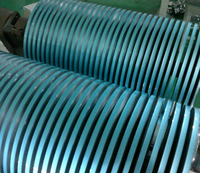Rouleau de film isolant en aluminium composite bleu Mylar, alliage souple 1235, 18µm-350µm, matériau en bande