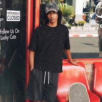 T-shirts en coton épais 100% pour hommes, coupe oversize, avec strass, vierges, style streetwear, personnalisables avec logo, coupe carrée et courte