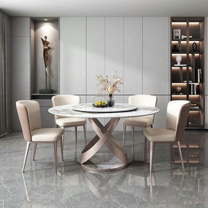 Chaises de <span class=keywords><strong>salle</strong></span> à <span class=keywords><strong>manger</strong></span> GEDO 2026 Beige Lily, style moderne, similicuir de <span class=keywords><strong>haute</strong></span> qualité avec pieds en métal, vente chaude - Product Image 3
