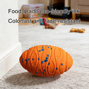 Juguetes Eléctricos <span class=keywords><strong>para</strong></span> Mascotas, Diseño Ovalado Ecológico, Resistentes a Mordeduras, Duraderos, Impermeables, de E-TPU, <span class=keywords><strong>para</strong></span> Varias Razas de Perros - Product Image 4