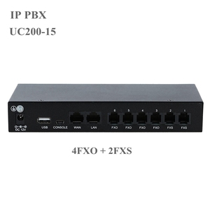 <span class=keywords><strong>New</strong></span> Arrival IP PBX UC200-15 với 60 SIP người sử dụng, 15 đồng thời cuộc gọi VoIP SIP hệ thống điện thoại PBX cho trung và văn phòng nhỏ - Product Image 2