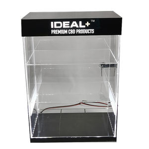 Estante de exhibición para fumar, mueble de tienda de tabaco con logotipo personalizado y logotipo grabado, producto Acrílico - Product Image 5