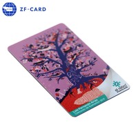 Carte RFID en plastique personnalisée ZF CARD de Guangzhou, avec puce sans contact imprimée, pour usage hôtelier, durable