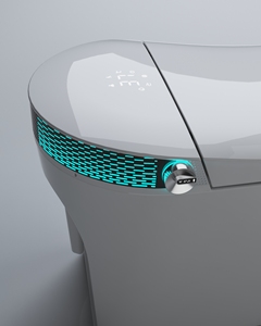 Nouveau produit 2025, toilette japonaise automatique intelligente, toilette intelligente à poser au sol, <span class=keywords><strong>WC</strong></span> intelligent pour salle de bain - Product Image 2