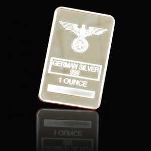 FS-manualidades de Metal, forma rectangular, lingote plateado <span class=keywords><strong>999</strong></span>, barra de plata fina de 1 OZ - Product Image 5